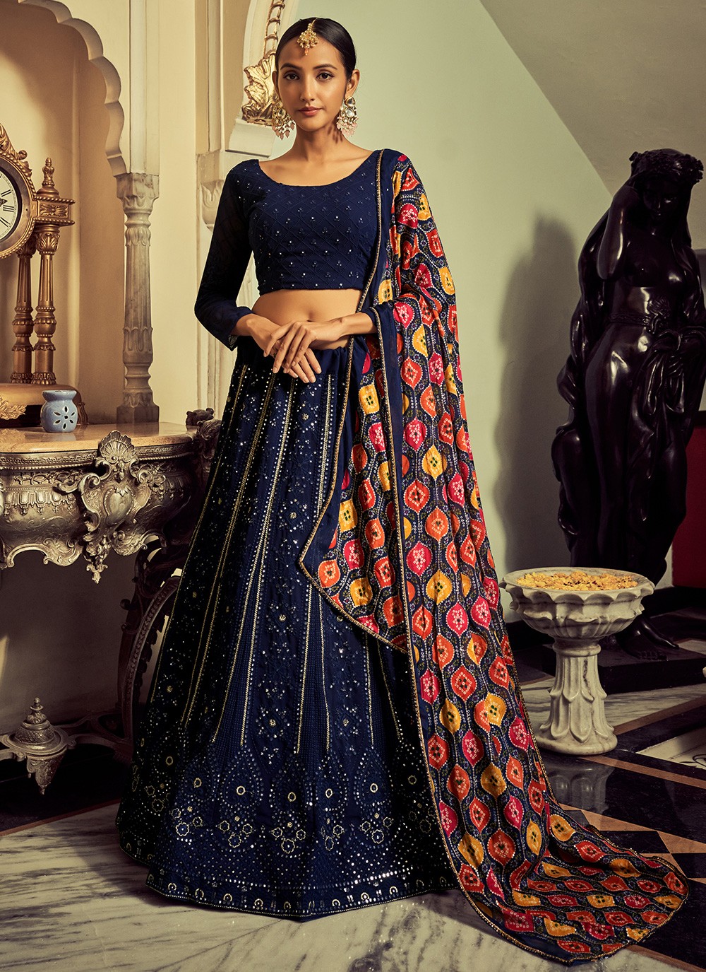 Georgette Designer Lehenga Choli buy online