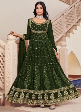 Saree anarkali outlet suit