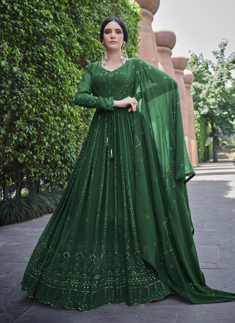 Green Gowns Online Shopping for Women at Low Prices