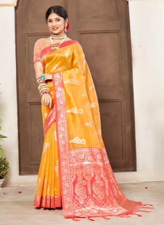 Buy Online Embroidered Poly Silk Designer Saree - ikshha.com