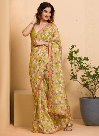Floral printed pure chiffon sarees in elegant pastels . These lightweight  sarees can be worn by all age groups and are easy to maintain.… | Instagram