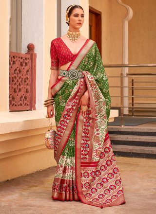 Exquisite Patola Sarees - Rich Handwoven Elegance for Timeless Style