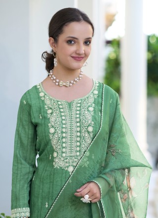 Green Trendy Salwar Kameez