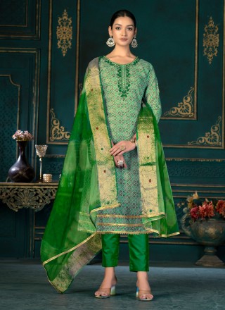Green Trendy Salwar Kameez