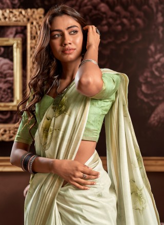 Handloom silk Contemporary Saree