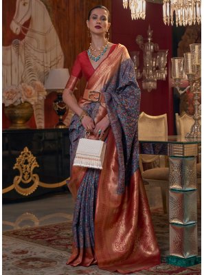 Handloom silk Party Classic Saree