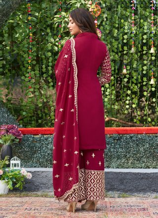Hot Pink Wedding Trendy Designer Salwar Kameez