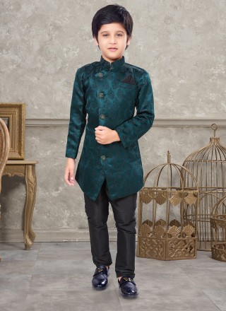 Jacquard Indo Western Sherwani