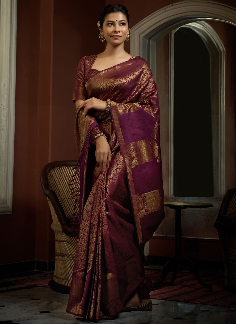 Buy Multi Color Silk Wedding Wear Patola Saree Online From Wholesale Salwar.