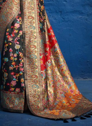 Kashmiri Silk Designer Traditional Saree