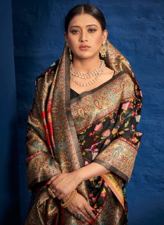 Kashmiri Silk Designer Traditional Saree