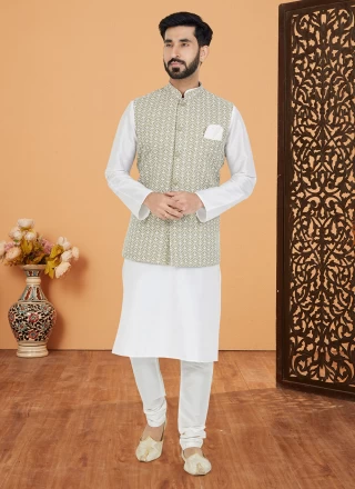 Khaki kurta pajama sale