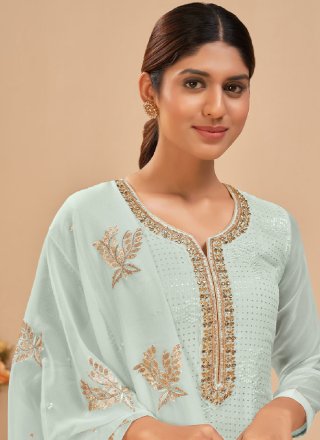 Khatli Work Trendy Salwar Kameez
