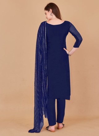 Lace Jacquard Trendy Salwar Suit