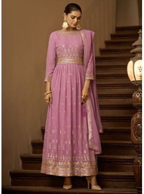 Lavender Festival Trendy Salwar Suit