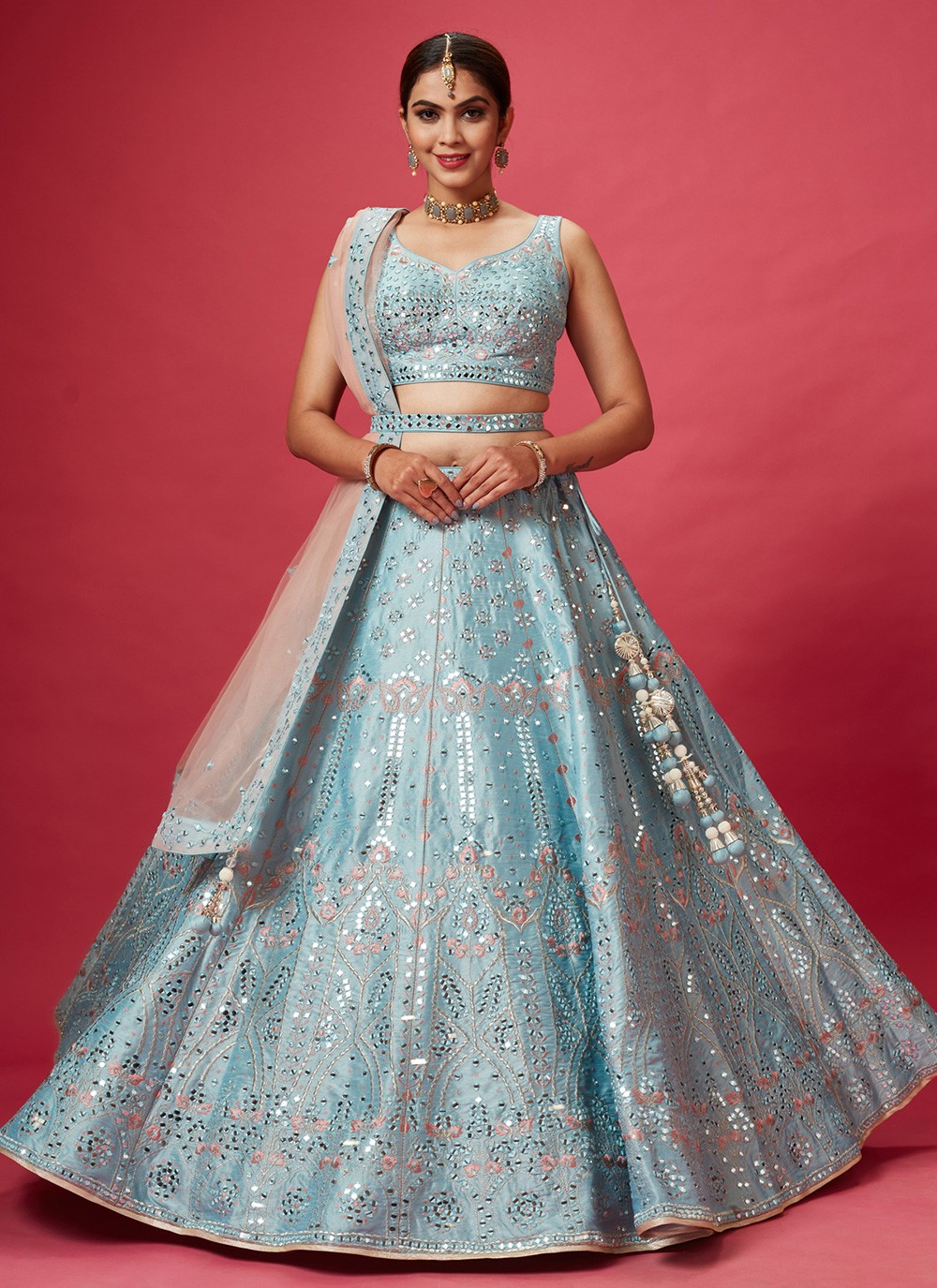 9 Lehenga for Engagement Ceremony Images You Can Buy Now