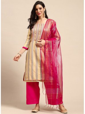 Multi Colour Festival Long Length Salwar Suit