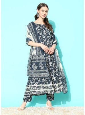 Multi Colour Party Trendy Salwar Kameez