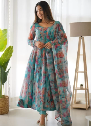 Printed anarkali dress hotsell