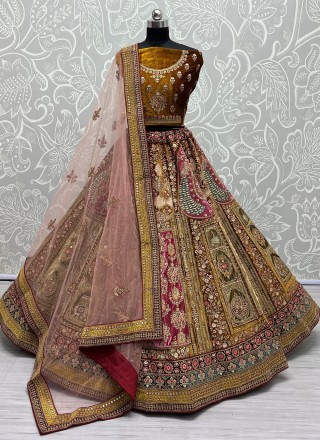 Long Lehenga Choli Online Shopping | Indian lehenga choli for wedding