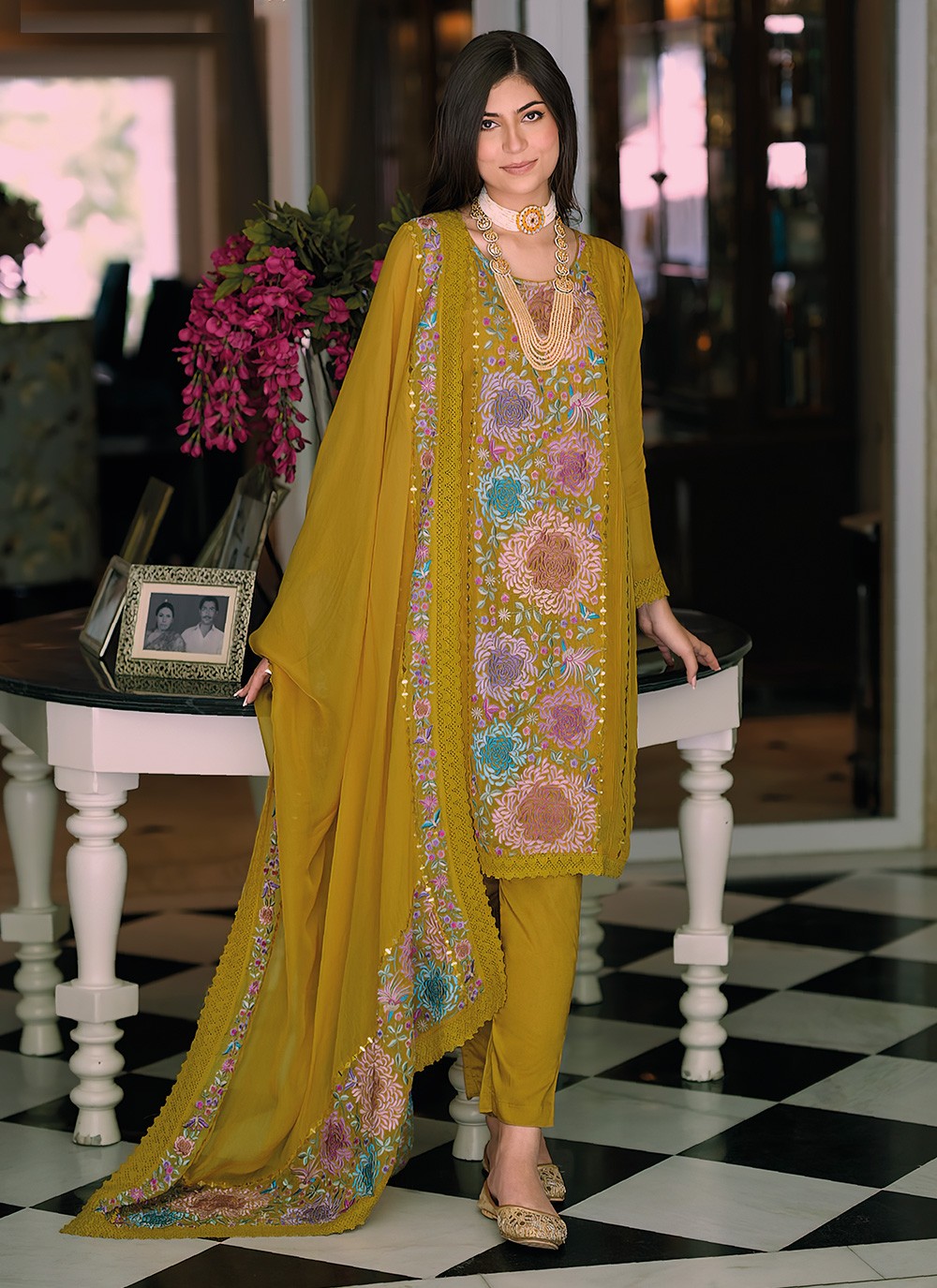 Reception Wear Pakistani Indian Designer Shalwar Kameez Trouser Pant Fancy  Suits  eBay