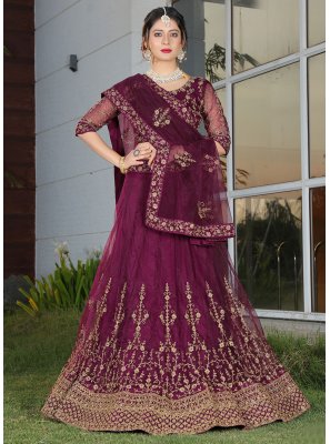 Net Festival Lehenga Choli