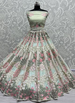 Net Reception Designer Lehenga Choli