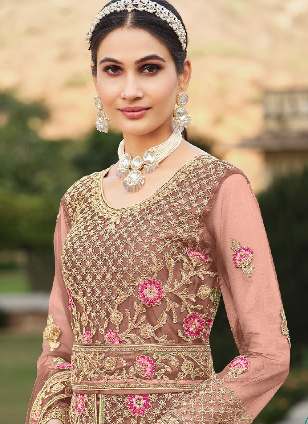 RE - Green Colored Semi-Stitched Salwar Suit - Latest Salwar Suits - New In  - Indian