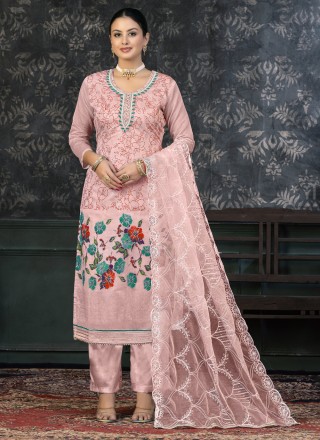Organza Party Designer Salwar Suit