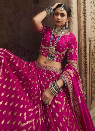 Organza Rani Long Choli Lehenga