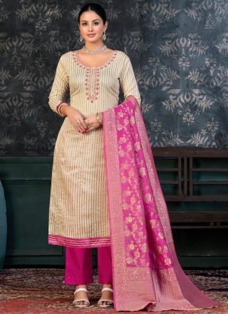Organza Trendy Salwar Suit