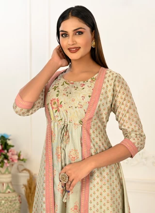 Party Wear Kurti For Reception