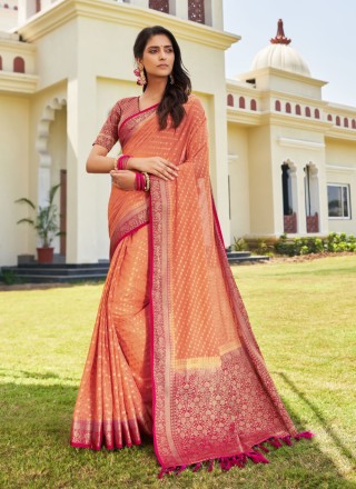 Kalaniketan Designer Sarees Online Shopping USA, Indian Designer Fancy Sari  Blouses for Wedding: Peach