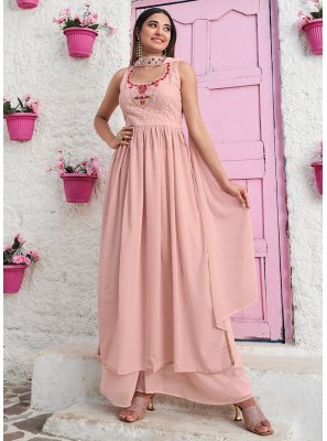 Peach Color Readymade Salwar Suit