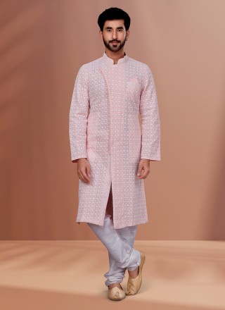 Pink Color Kurta Pyjama