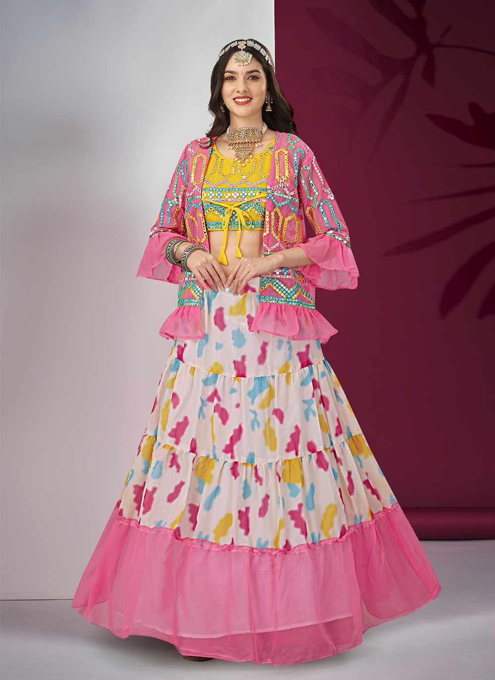 Designer girlish hot sale look lehenga