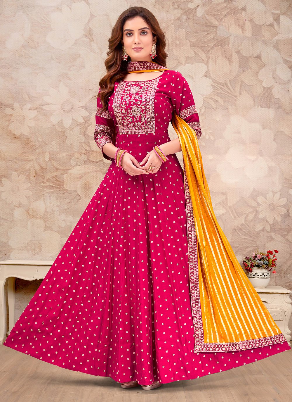 Plain anarkalis outlet online