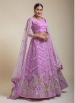 Pink Wedding Lehenga Choli