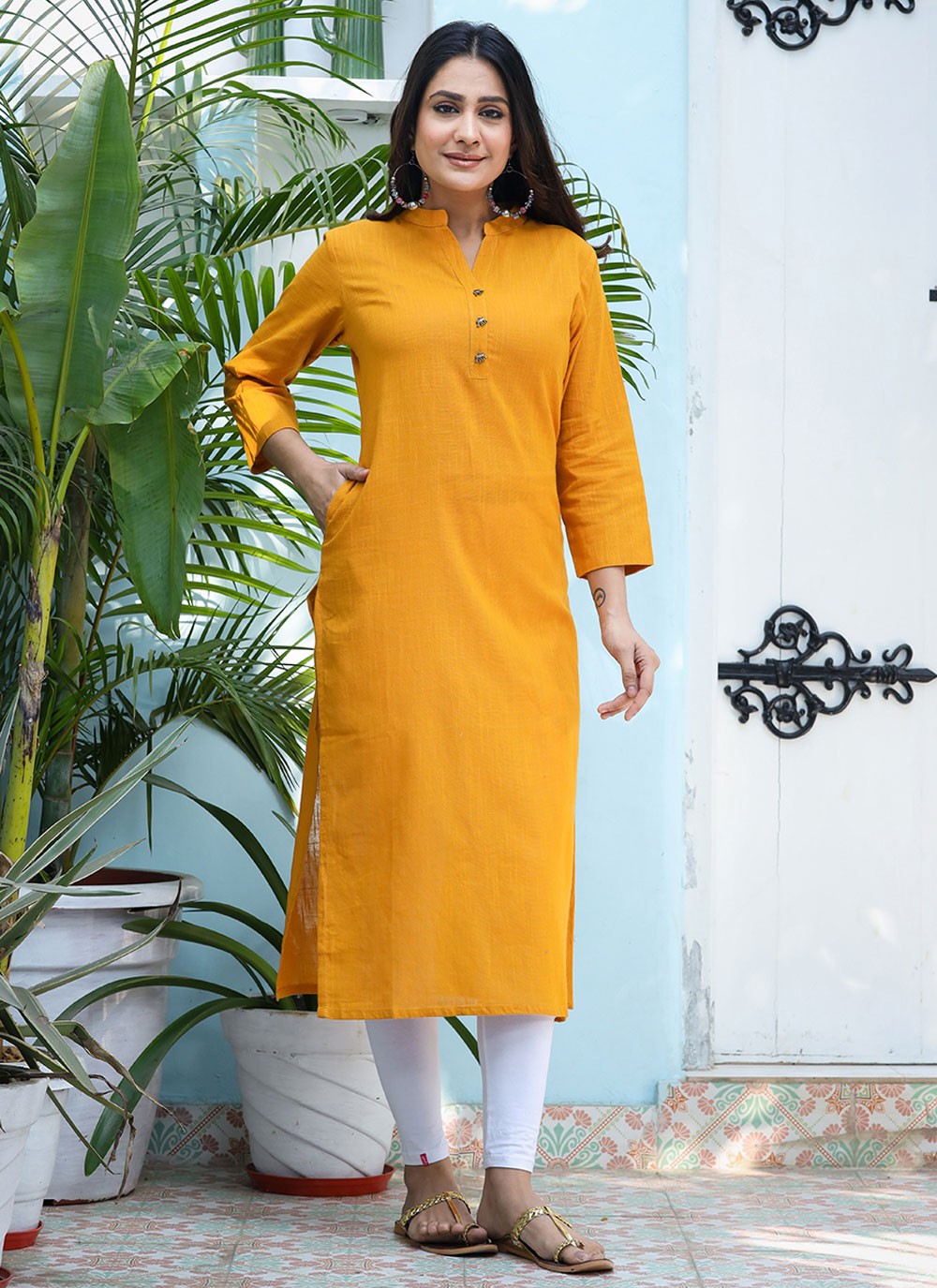Update more than 88 cotton long kurti designs images latest - thtantai2
