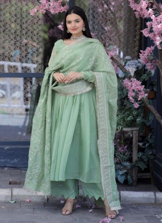 Plain silk shop punjabi suit