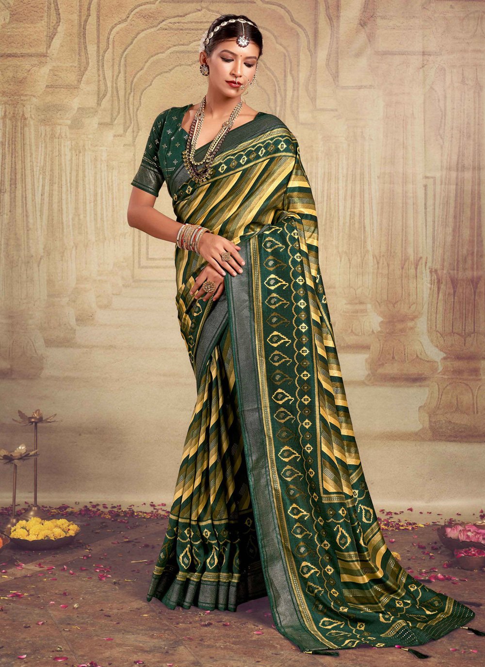 Tussar Silk Saree (adi74871)