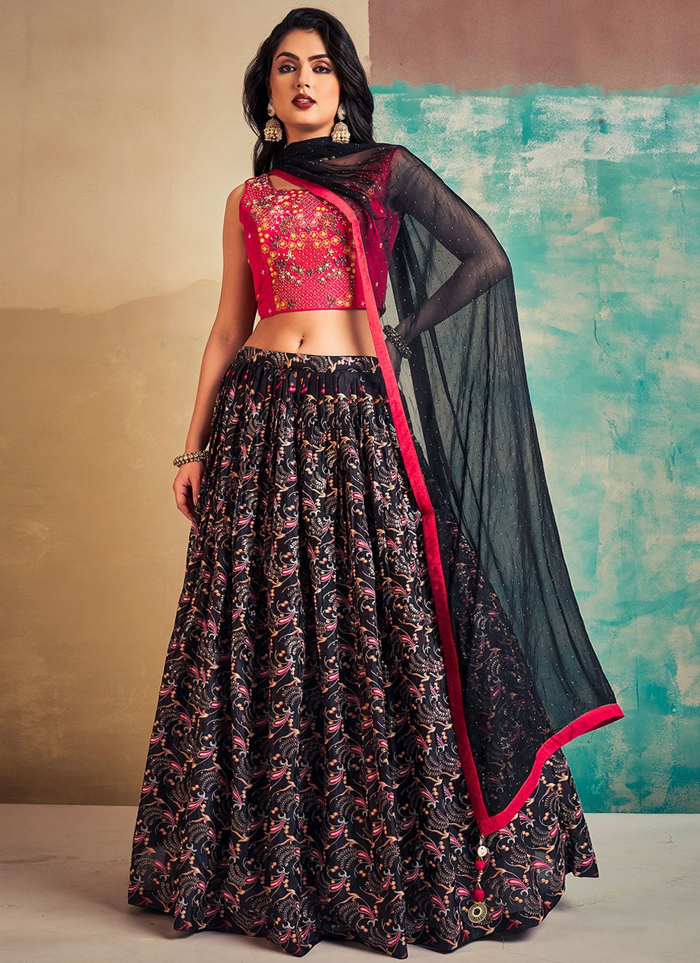 Unstitched Lehenga Choli Dress Material - Buy Unstitched Lehenga Choli  Dress Material online in India