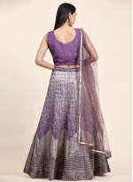 Purple Mirror Trendy Lehenga Choli