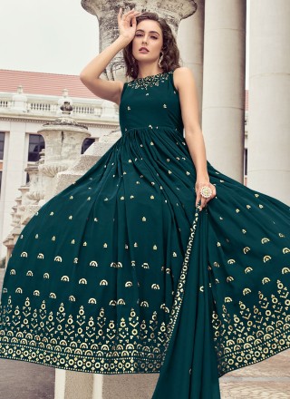 Rama Embroidered Gown