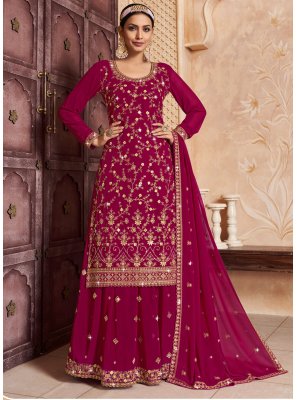 Rani Zari Georgette Trendy Lehenga Choli