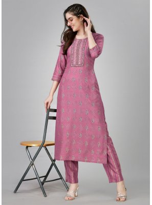 Rayon Embroidered Party Wear Kurti