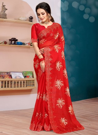Resham Festival Trendy Saree