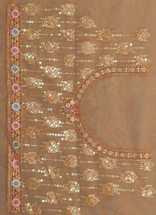 Sequins Engagement Saree