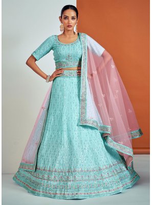 Sequins Georgette Designer Lehenga Choli