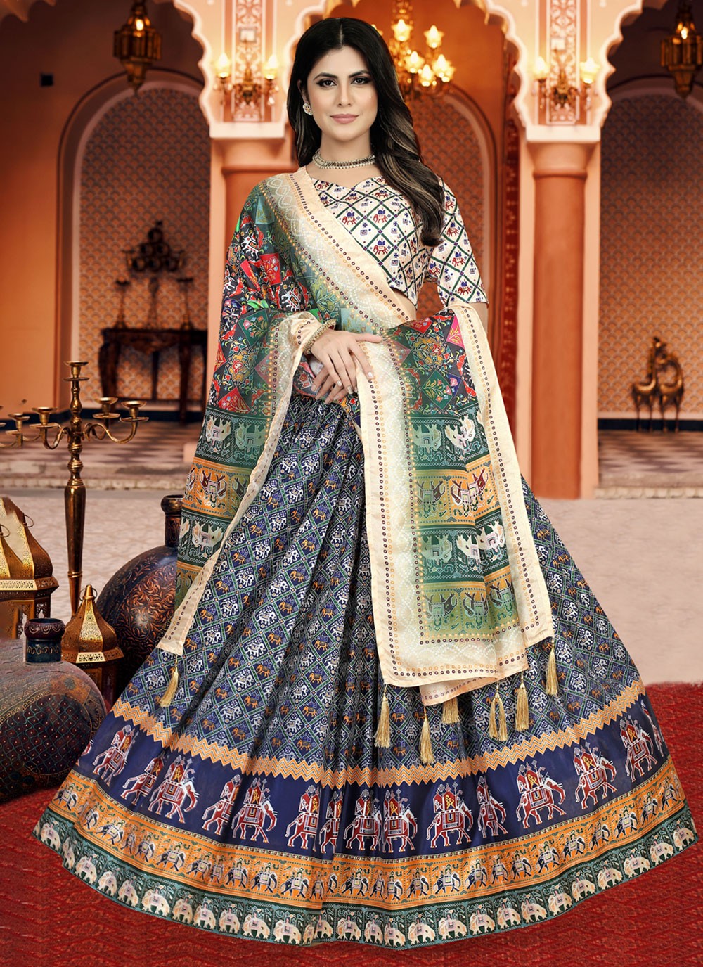 Trendy lehenga shop choli designs